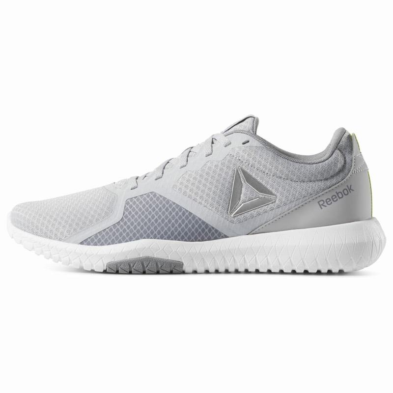 Adidasi Training Reebok Flexagon Force Barbati Gri Deschis/Albi Romania SN9411PQ